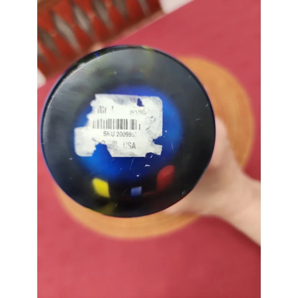 Vintage Pier 1 Millefiori Cobalt Handblown Vase 11.25
